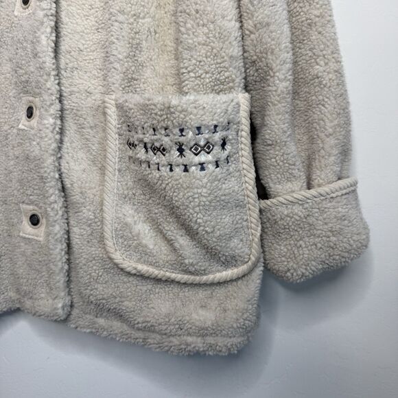 Vintage Tudor Court LG Heritage Sherpa Country Coat Alpine Winter Cottagecore - Picture 3 of 16